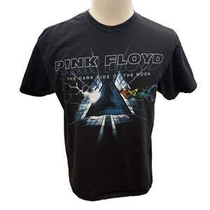 Liquid Blue Pink Floyd The Dark Side of the Moon Band T-Shirt